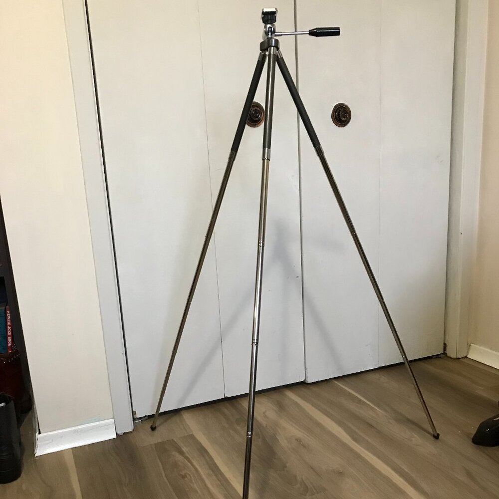 Black's Adjustable Height Camera Tripod